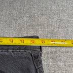 Kikwear Rushmore Jeans Mens 33x30 Gray Baggy Wide Leg Y2K Rave Skater Denim