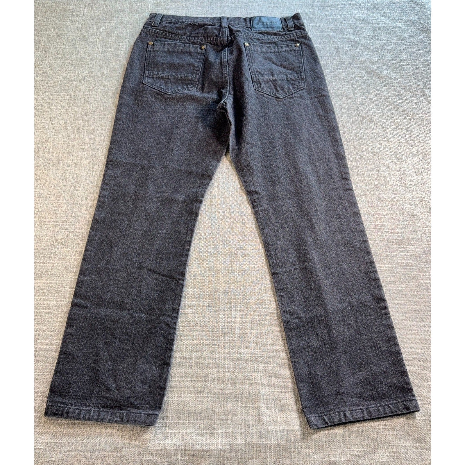 Southpole Jeans Mens 34x32 Black Denim Y2K Streetwear Relaxed Straight Fit 2000s
