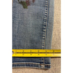 William Rast Perfect Skinny Jeans Womens 14 Floral Rose Print Justin Timberlake