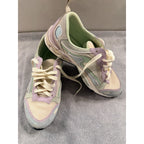 Sandro Paris Pastel Chunky Sneakers Women’s US 7.5 Designer Shoes Multi Color