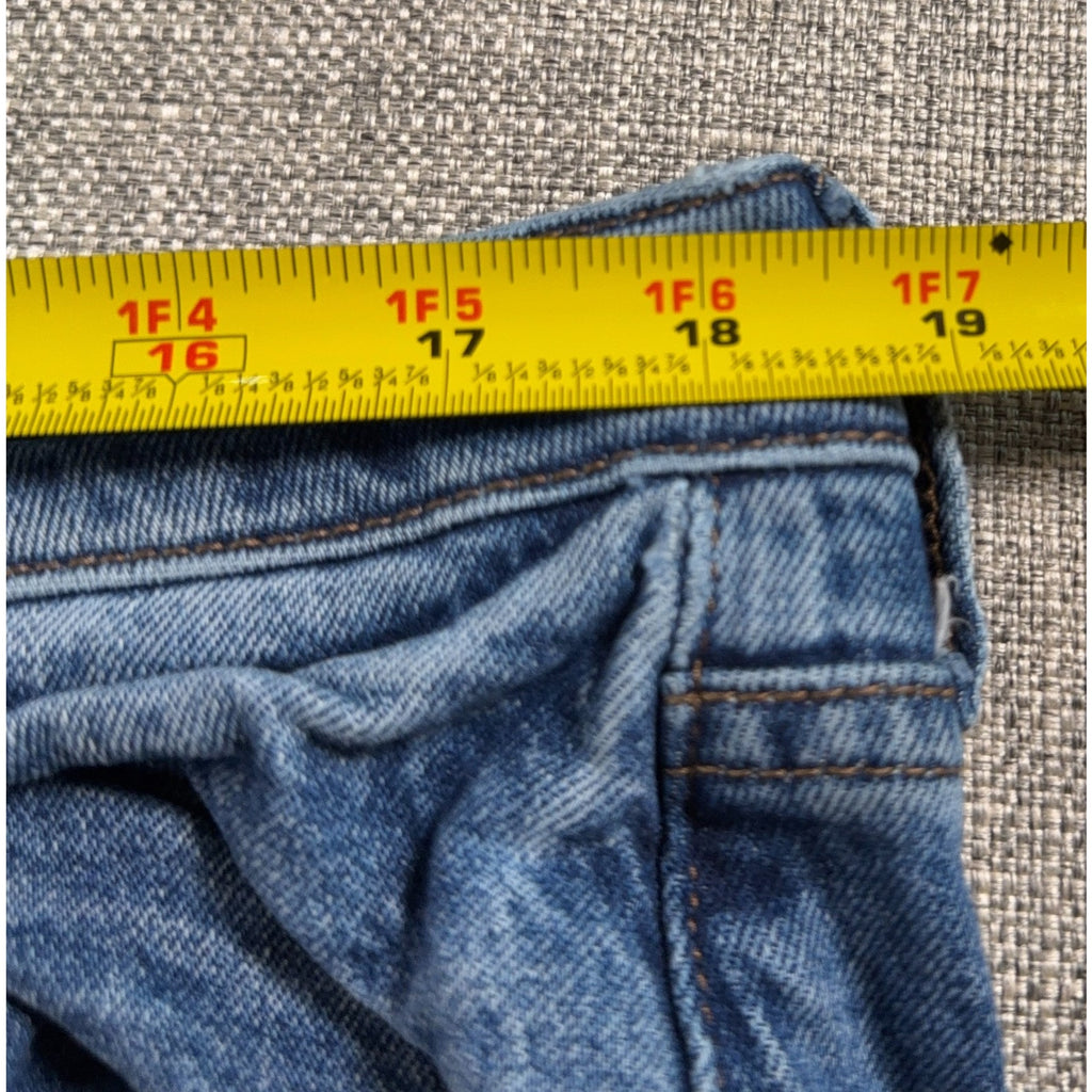 KUT From the Kloth Ashley Jeans Women 14P Petite Slouchy Barrel High Rise Blue