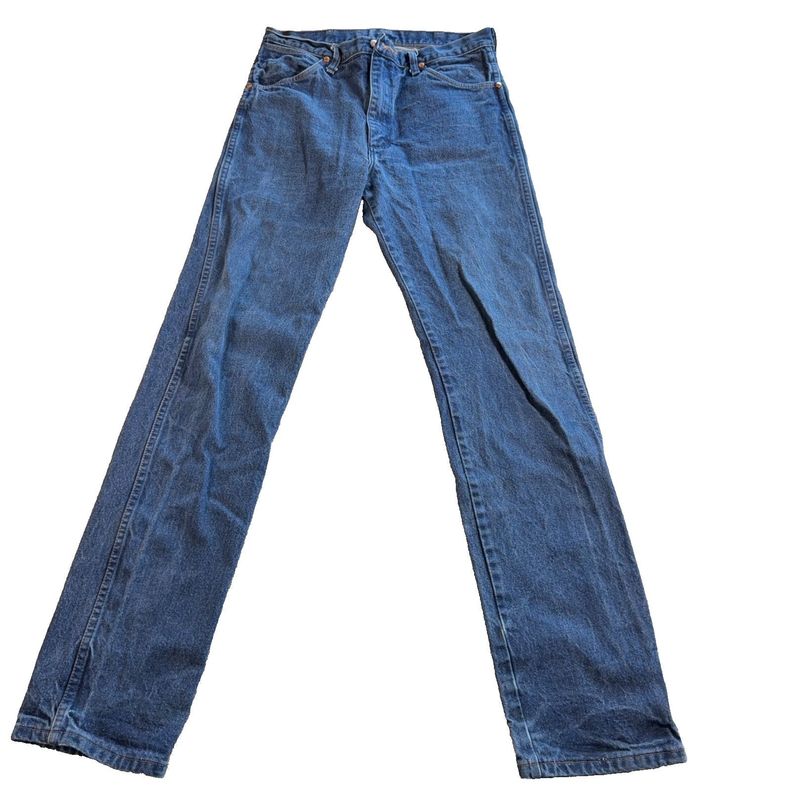 Wrangler 13MWZ Cowboy Cut Jeans Men’s 34x36 Blue Denim Original Fit Western Alt