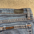 Harley Davidson Womens Jeans 34x31 Bootcut Blue Denim Genuine MotorClothes Biker