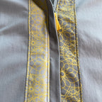 Annika Cutter & Buck Jacket Womens Small Petite Gray Yellow Full