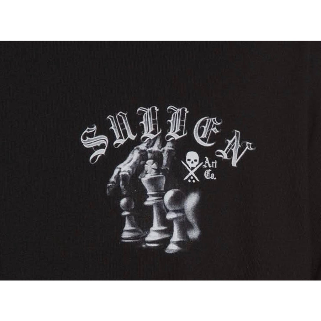 Sullen Art Collective Paloskim T Shirt Mens 2XL Black Skull Chess SCM7794 NWT