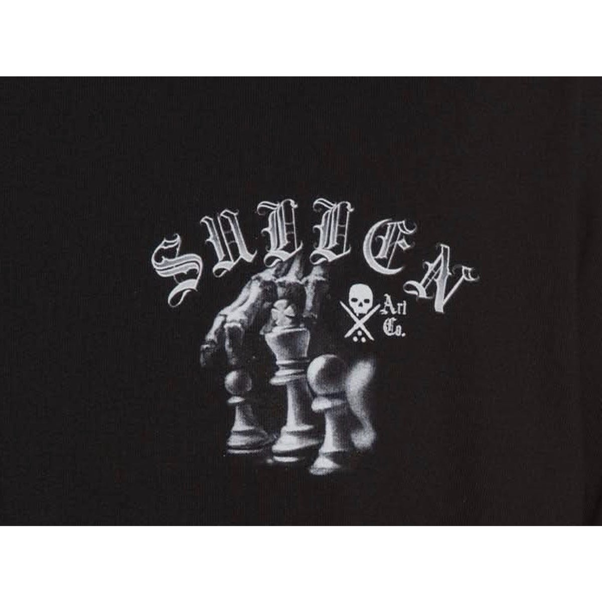 Sullen Art Collective Paloskim T Shirt Mens 2XL Black Skull Chess SCM7794 NWT