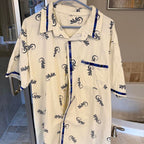 Handmade Guatemalan Gecko Camp Shirt