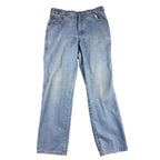 Vintage Duck Head Jeans 33x31.5 Light Wash High Rise Straight Leg Denim
