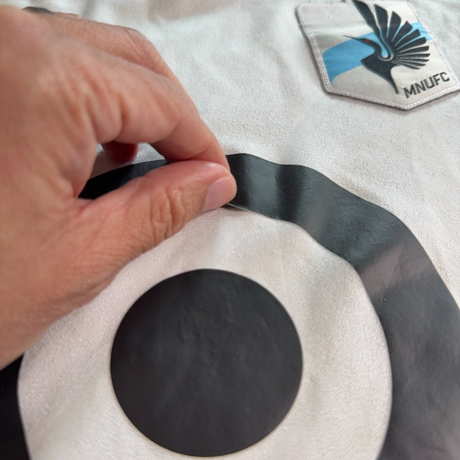 Minnesota United FC Adidas Jersey Mens Small White MLS Target MNUFC Soccer Kit