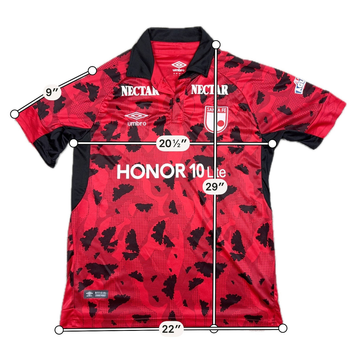 2019 Umbro Independiente Santa Fe Third Jersey Men's L Bogota Colombia Soccer