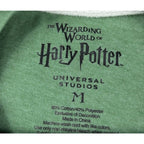 Harry Potter Slytherin Quidditch Team Captain Shirt M Universal Studios Green