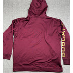 Champion Texas State Bobcats Hoodie Men's XL Maroon Gold NCAA Spellout