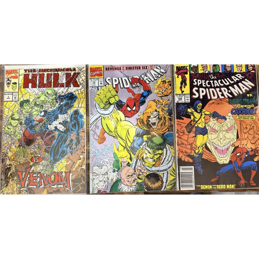 Spider-Man Villains Hulk/Venom #1 Sinister 6 Hob/ Green Goblin Sabretooth Marvel