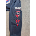 CD Guadalajara Chivas Rayadas Hoodie L Gray Soccer Club Pullover Flawed