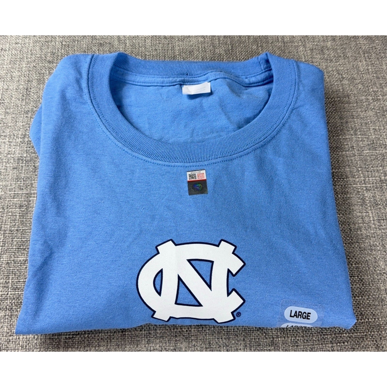 UNC Tar Heels T Shirt Mens Large Carolina Blue North Carolina NCAA Basketball