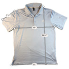 adidas Golf Ultimate Solid Polo Men’s M Light Blue Performance Shirt