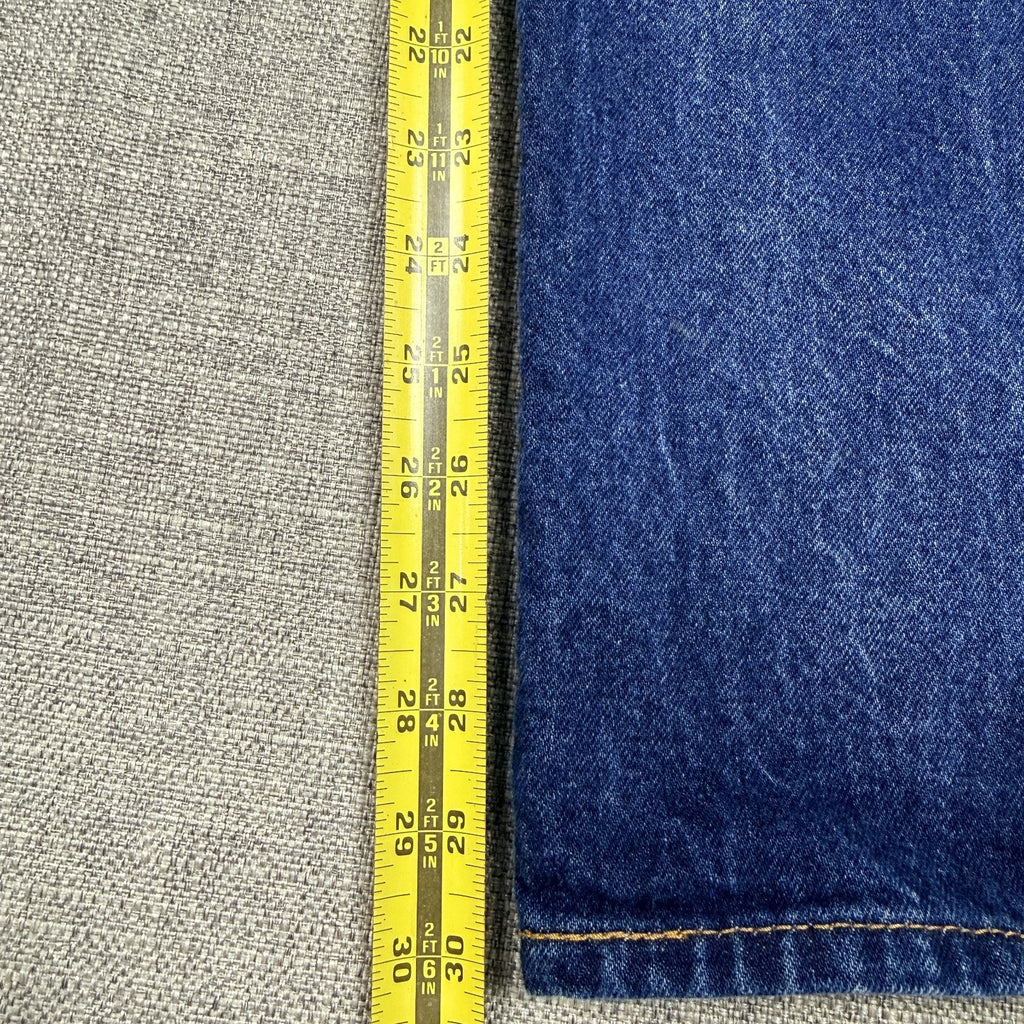 Levi's 501 Jeans Men's 38x34 Fits 37x30 Button Fly Straight Dark Wash
