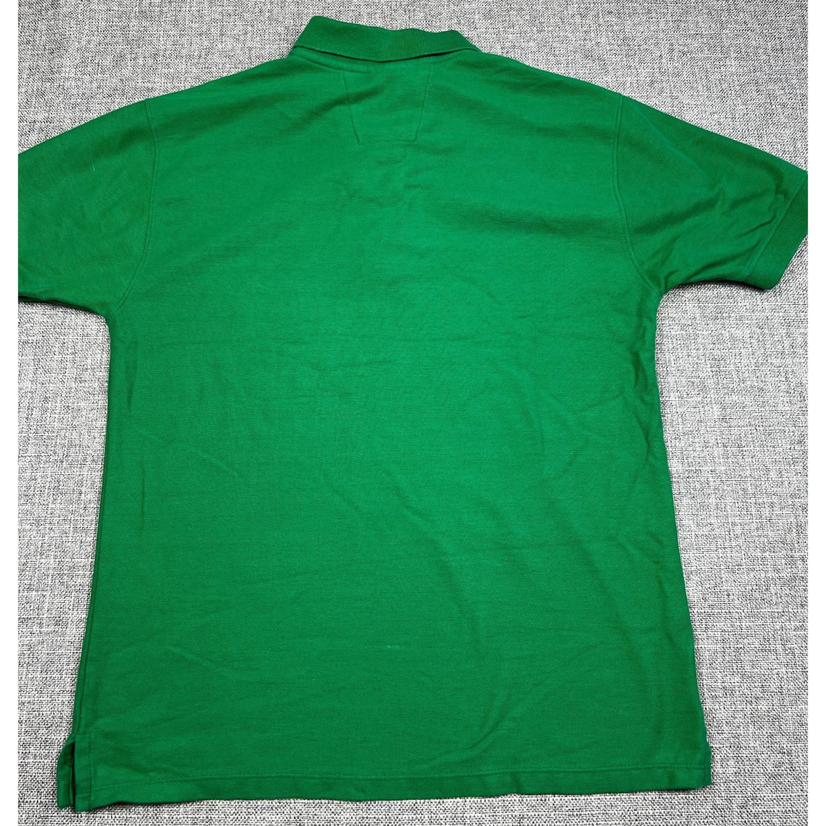 BOSS Hugo Boss Men's Green Colorblock Stripe Pique Polo Shirt 20in Chest