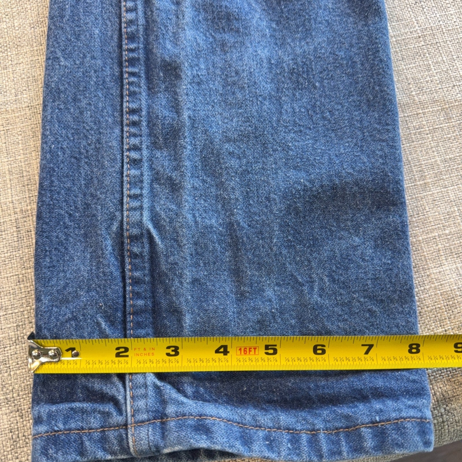 Wrangler 13MWZ Cowboy Cut Jeans Men’s 34x36 Blue Denim Original Fit Western Alt