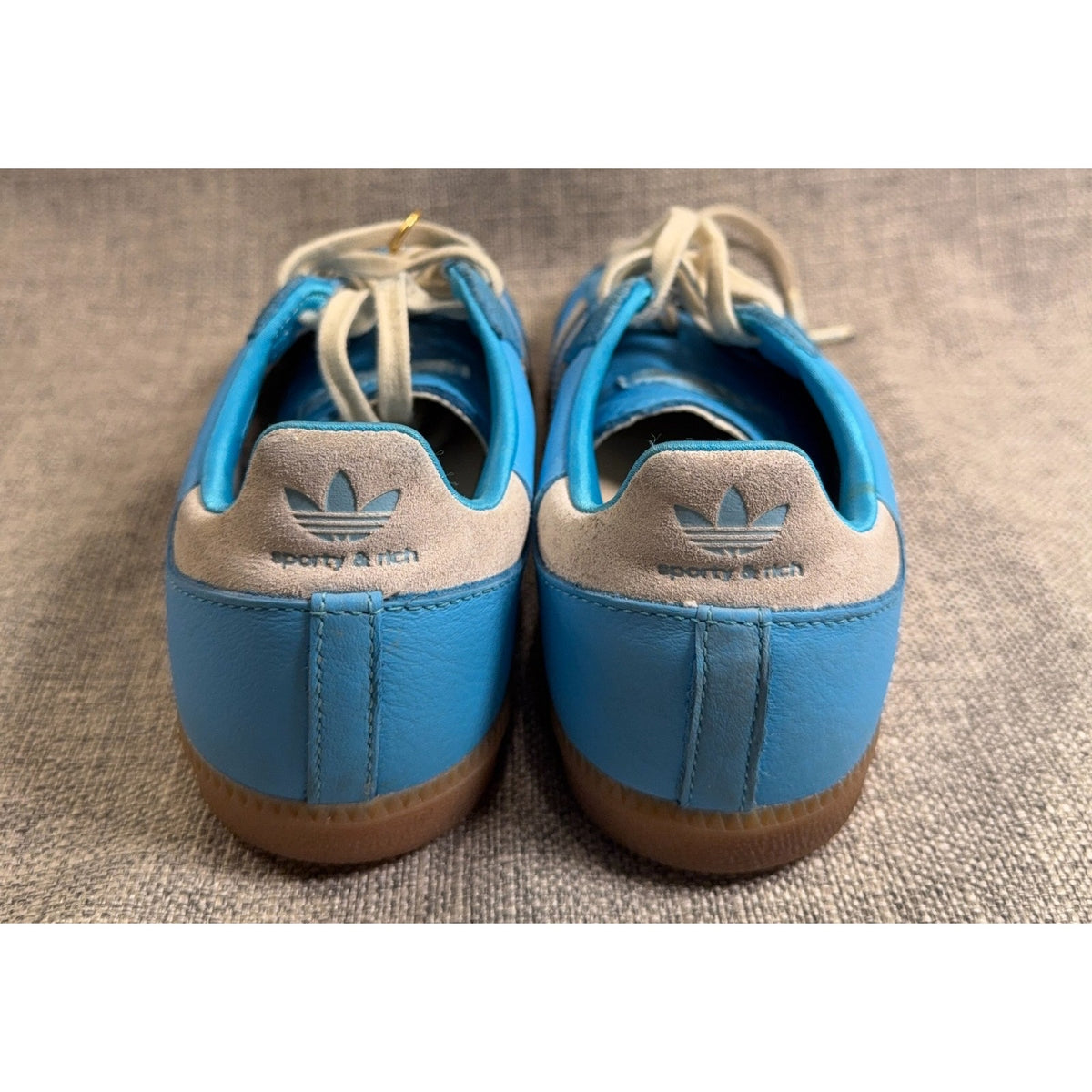 adidas x Sporty & Rich Samba OG Blue Rush IE6975 Men 6.5 Women 7.5