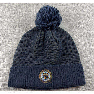 Philadelphia Union Adidas MLS Pom Beanie Knit Hat Navy Gold 2016 Soccer