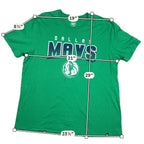 '47 Brand Dallas Mavericks T-Shirt Men's XL Green NBA Basketball Graphic Tee