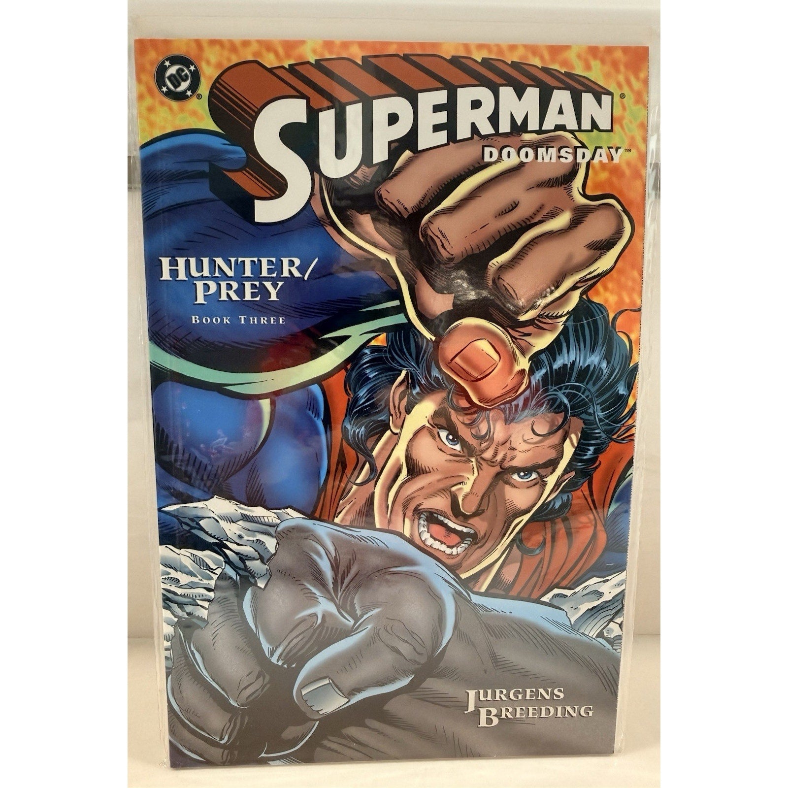 Death of Superman Doomsday Storyline Lot + Hunter/Prey Set DC Comics