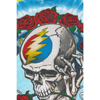 Liquid Blue Grateful Dead T Shirt Mens M Tie Dye Bertha Skull Roses Steal Face