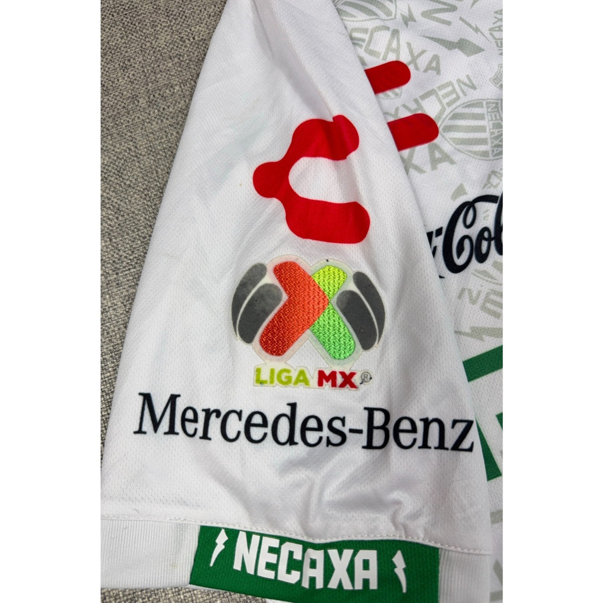 NWT Charly Necaxa 2019/20 Home Jersey Men's M Liga MX Netflix Tag