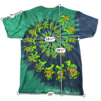 Liquid Blue Grateful Dead St Patrick’s Day Bears Tie Dye T Shirt Men M