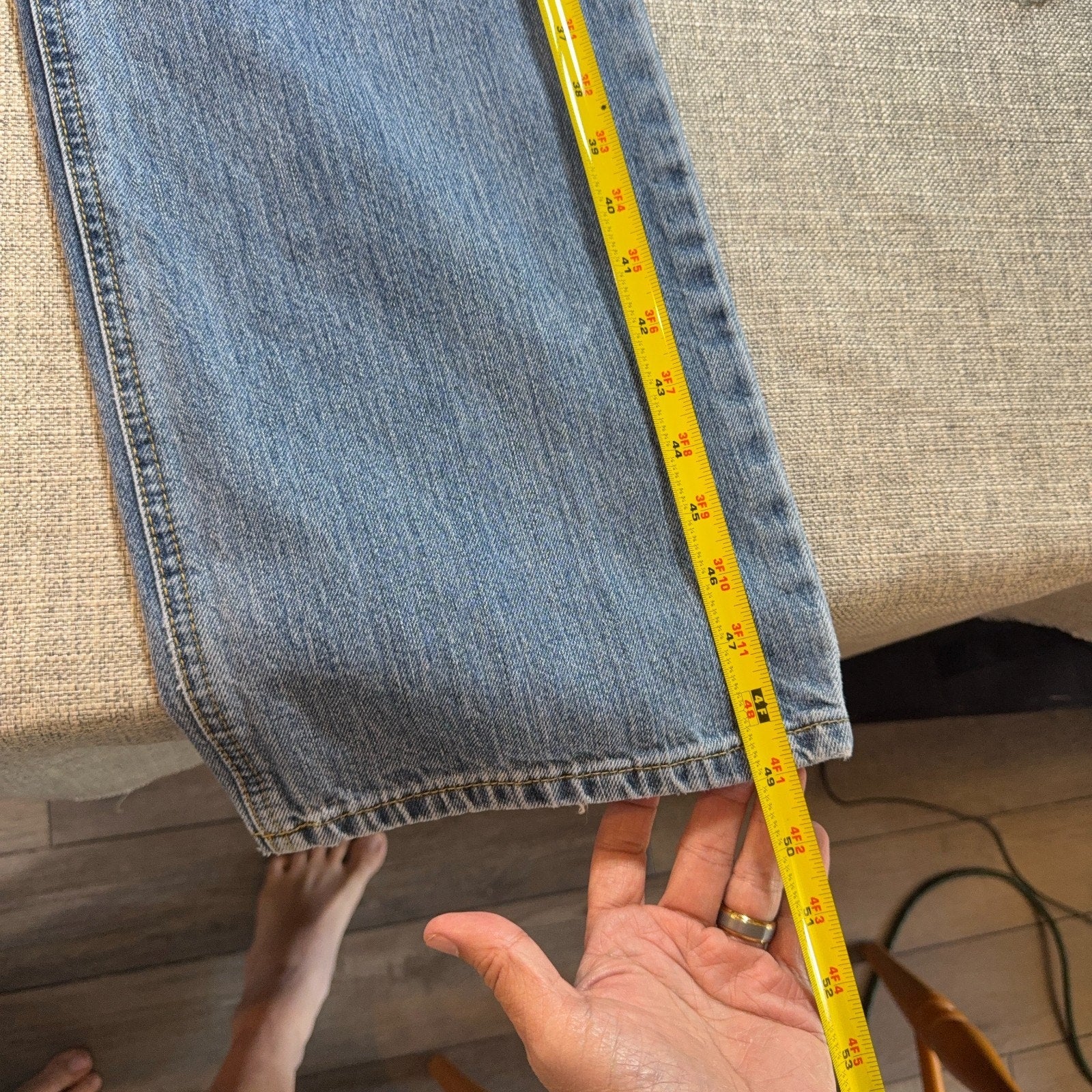 Cinch Up Men’s Jeans 36x40 Actual 38x40 Relaxed Western Cowboy Made Mexico