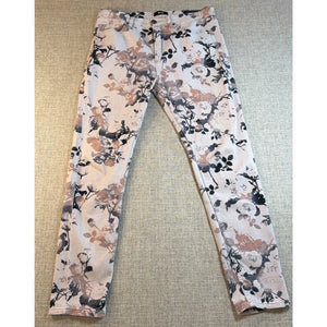 BDG Urban Outfitters High Rise Twig Ankle Floral Skinny Jeans Womens 32x29