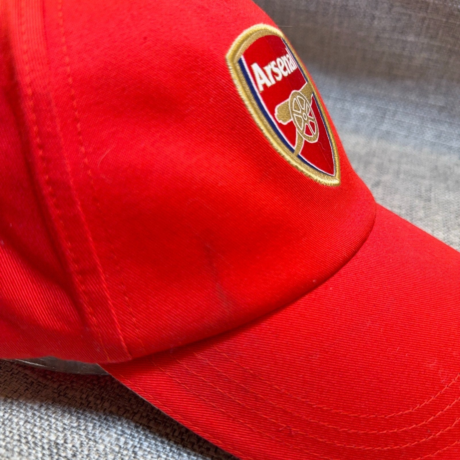 Arsenal FC Gunners Hat Red Adjustable Cap Official Licensed NWT 2016 OSFA