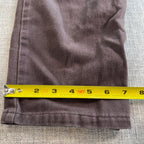 Tommy Hilfiger Mens Jeans 32x26 Brown Straight Leg Paisley Pocket Y2K