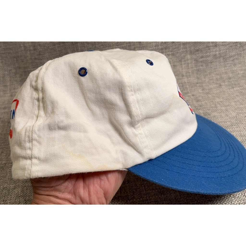 Vintage 1993 Texas Rangers Arlington Stadium Final Season FINA Snapback Hat