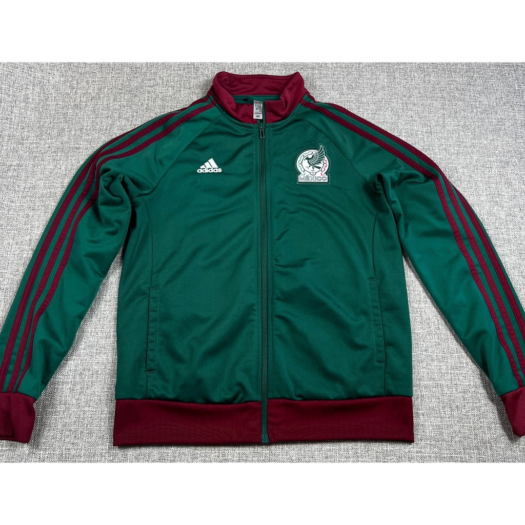 Adidas Mexico 2013-14 Women’s Track Jacket M Green FMF World Cup U2767