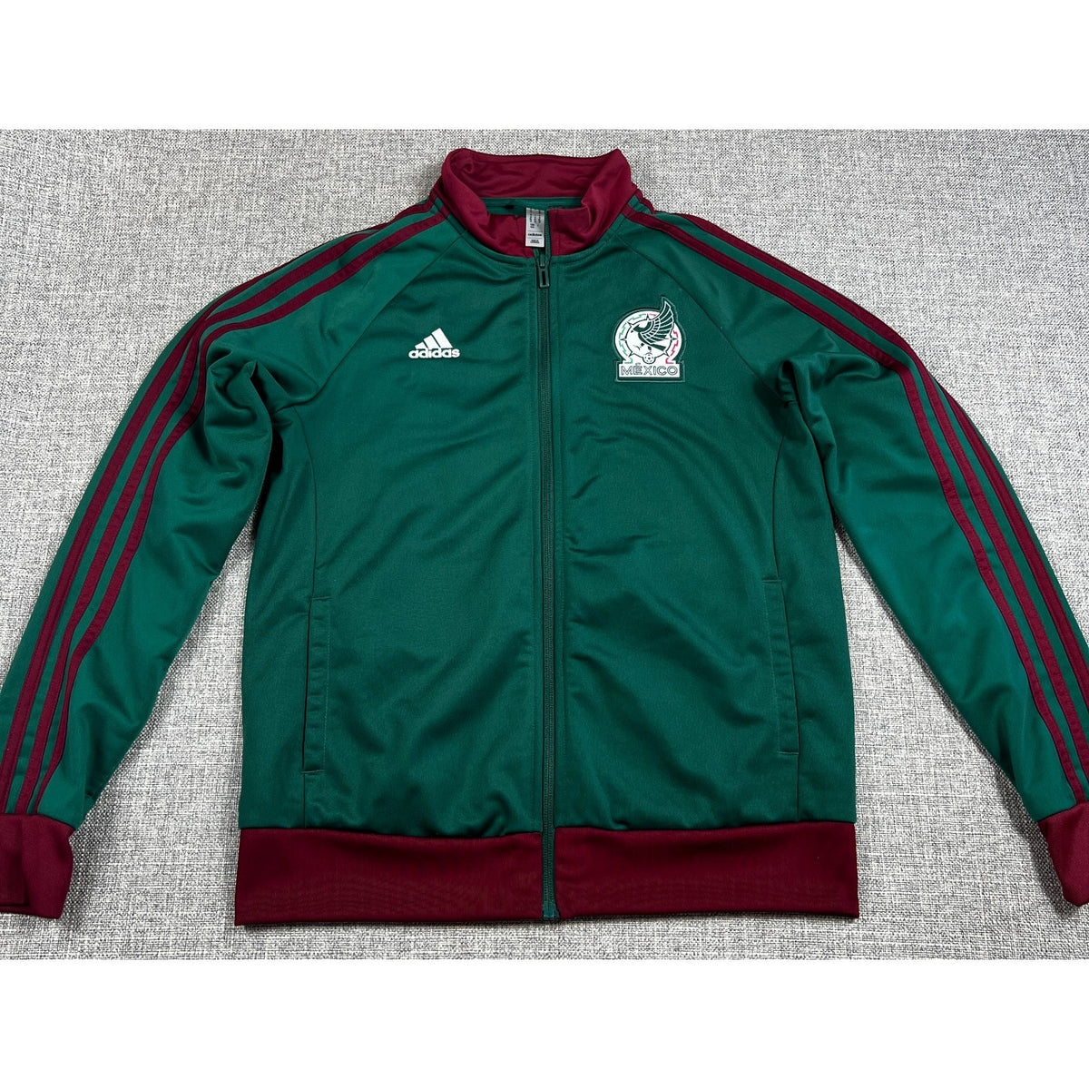 Adidas Mexico 2013-14 Women’s Track Jacket M Green FMF World Cup U2767