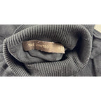 The Limited Turtleneck Sweater Womens Small Black Stretch Ribbed Long Sleeve