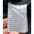 INIMIGO Contrast Heart Polo Shirt Men's L Black Olive Made in Portugal