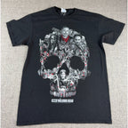 The Walking Dead T Shirt Mens M 2016 AMC Skull Graphic Negan Rick Daryl Delta