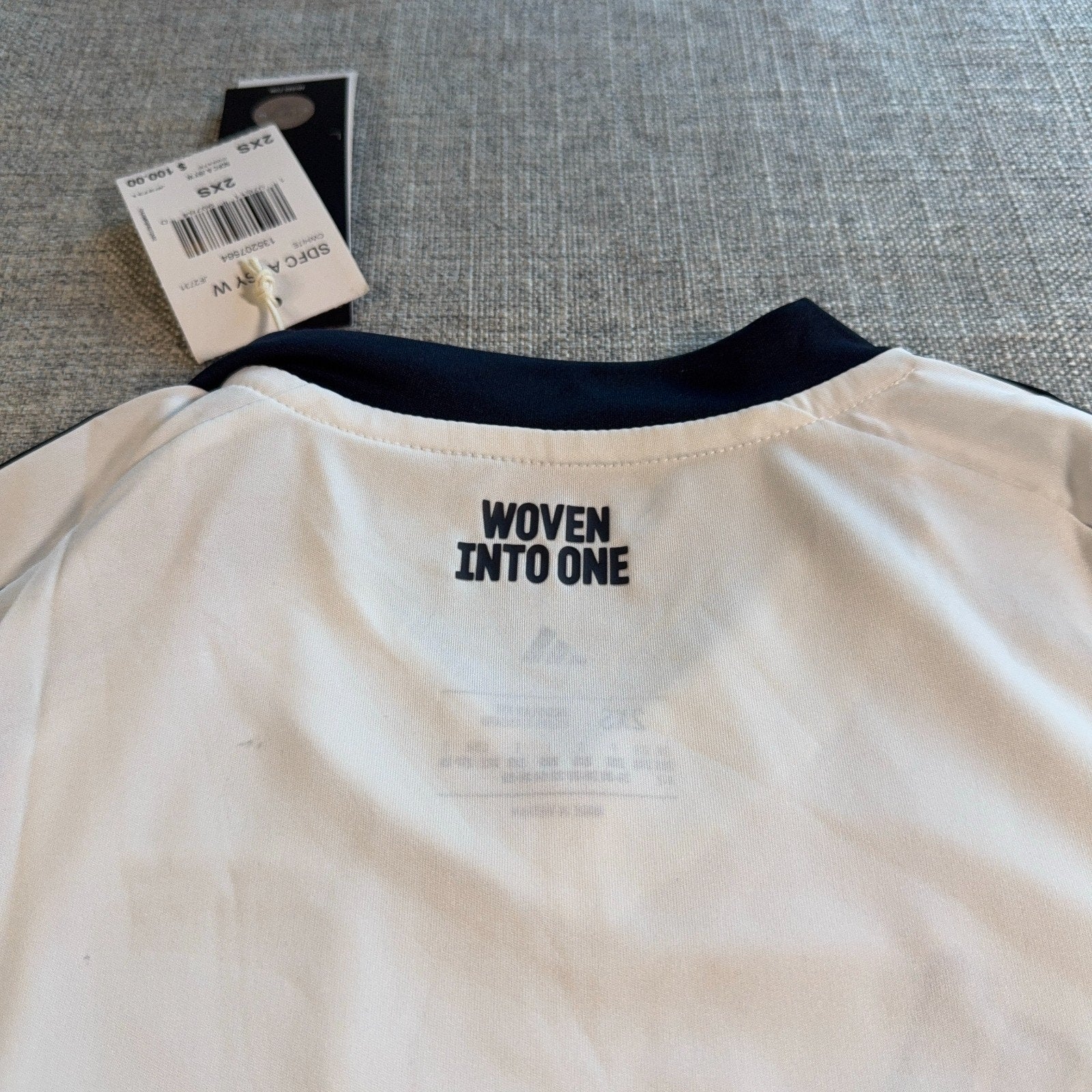 NWT Adidas San Diego FC 2025 Jersey Womens 2XS MLS Inaugural Woven Into One SDFC
