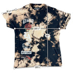 Poison California Legend LA West Coast Bleach Tie Dye Graphic T Shirt Medium