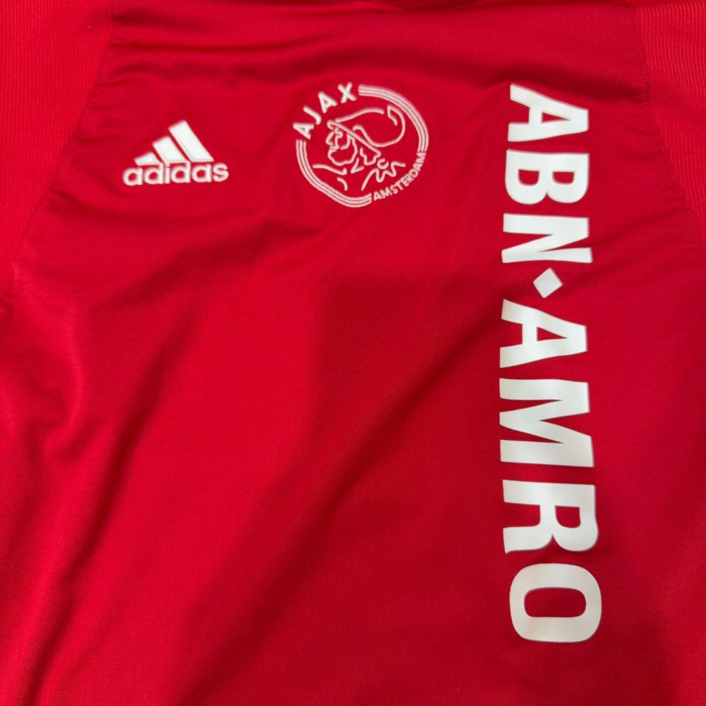 Vintage Ajax Amsterdam Adidas Climacool Training Jersey XL ABN AMRO Red Soccer