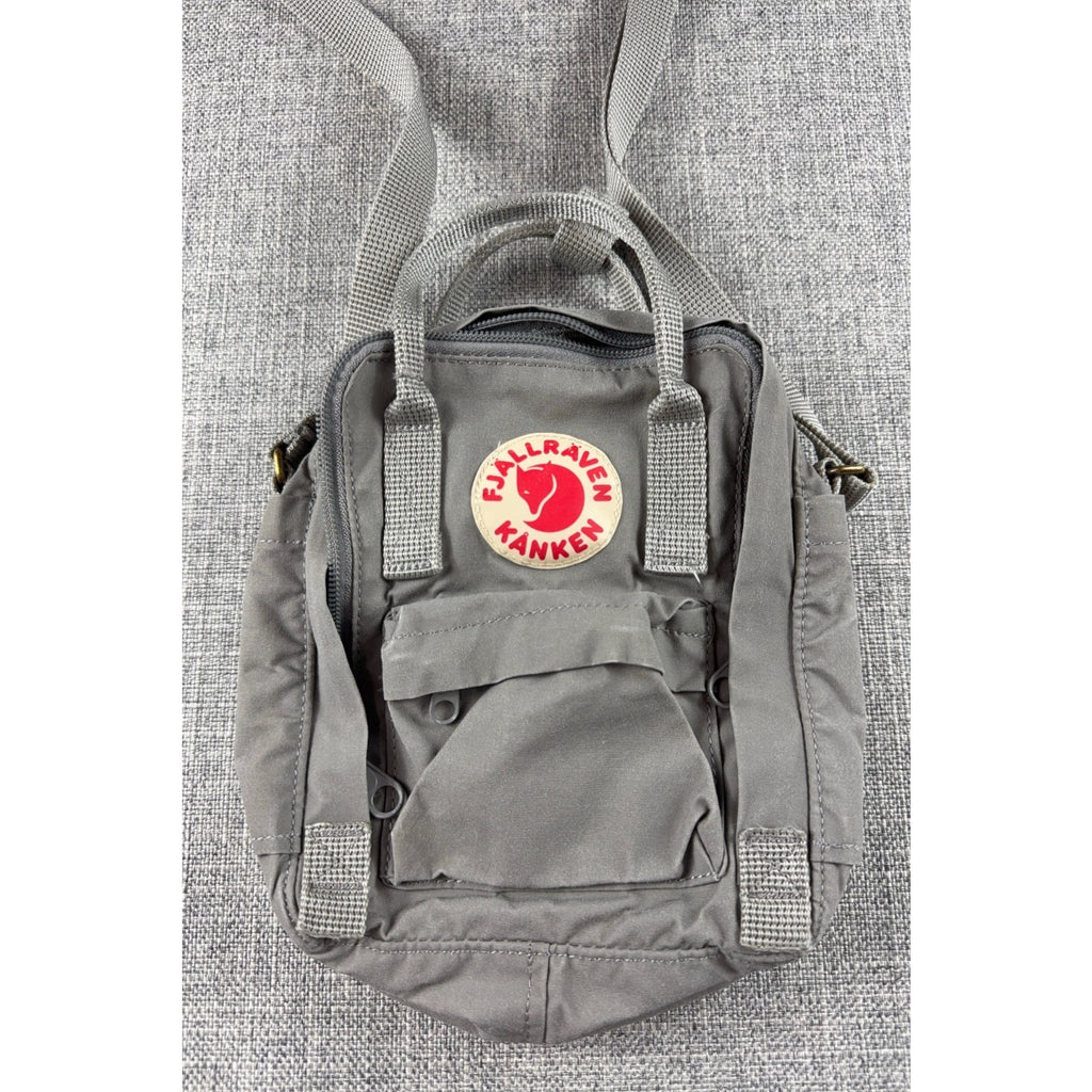 Fjallraven Kanken Sling Bag 23797 Fog Gray Crossbody Mini Backpack Purse