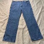 Wrangler 936GBK Cowboy Cut Slim Fit Jeans Mens 40x32 Stonewash NWT