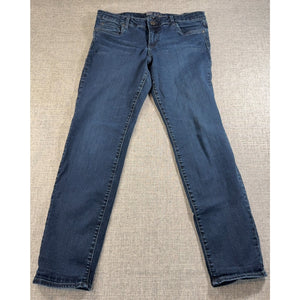 KUT From The Kloth Womens 14 Baby Bootcut Jeans Dark Wash Stretch 33x29