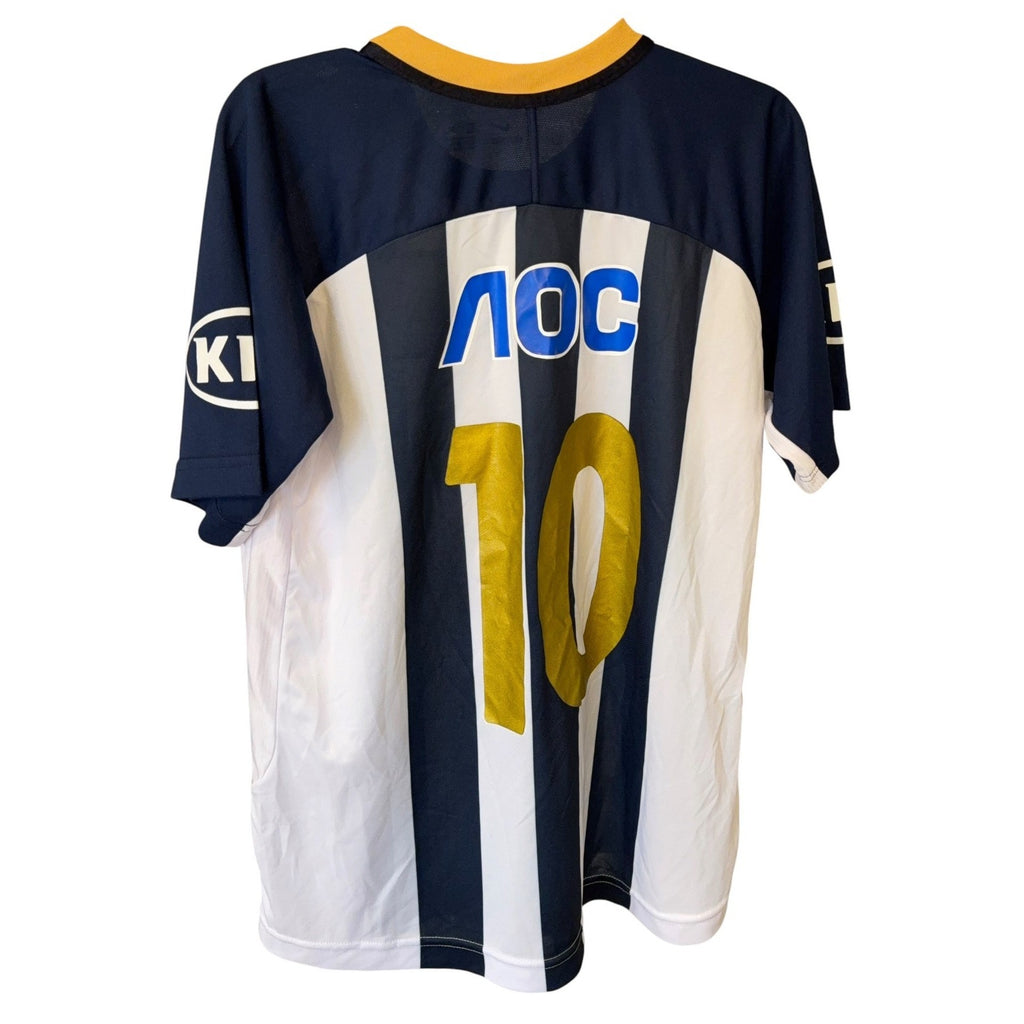 2018 Nike Alianza Lima Authentic Aeroswift Jersey #10 Mens M Peru Soccer