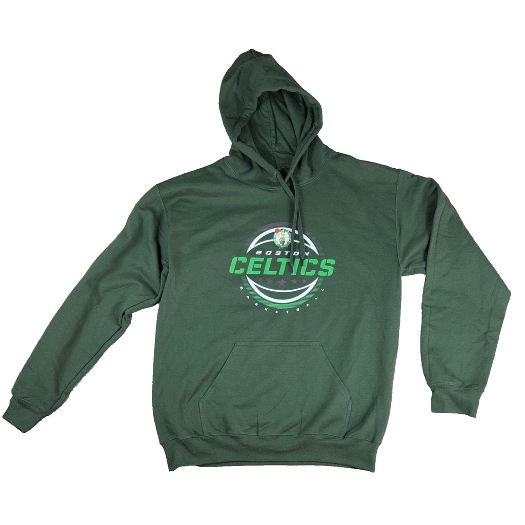 Boston Celtics Hoodie Mens M Green NBA Gildan Pullover Basketball Sweatshirt