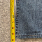 Seven7 Premium Jeans Womens 31 Tall Bootcut Y2K 37.5 Inseam Embroidered