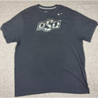 Nike Oklahoma State Cowboys Shirt Men’s 3XL Gray Dri-FIT Camo OSU NCAA